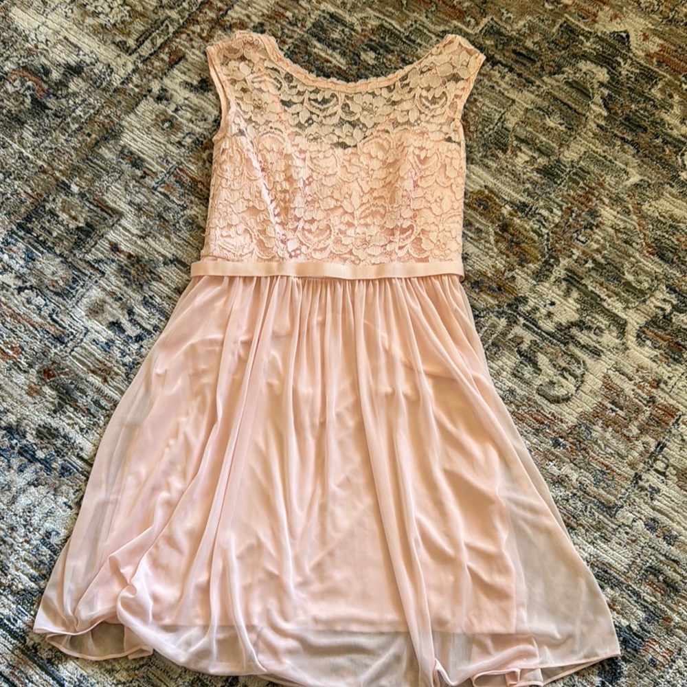 Chic Pink Formal Dress